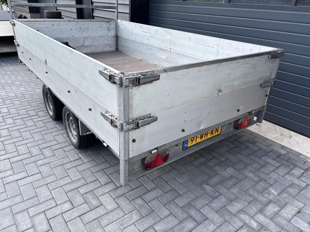 Plateauwagen aanhanger aanhangwagen tandemasser bakwagen, Auto diversen, Aanhangers en Bagagewagens, Nieuw