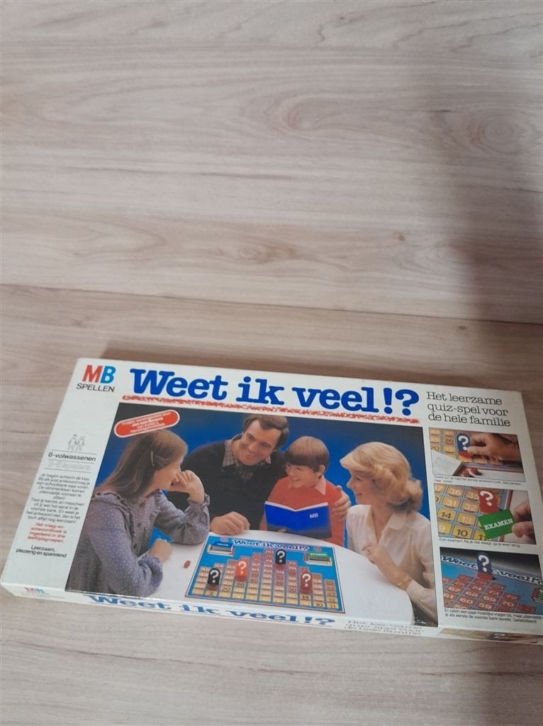 weet ik veel - s5183, Hobby en Vrije tijd, Gezelschapsspellen | Bordspellen, Verzenden, Zo goed als nieuw