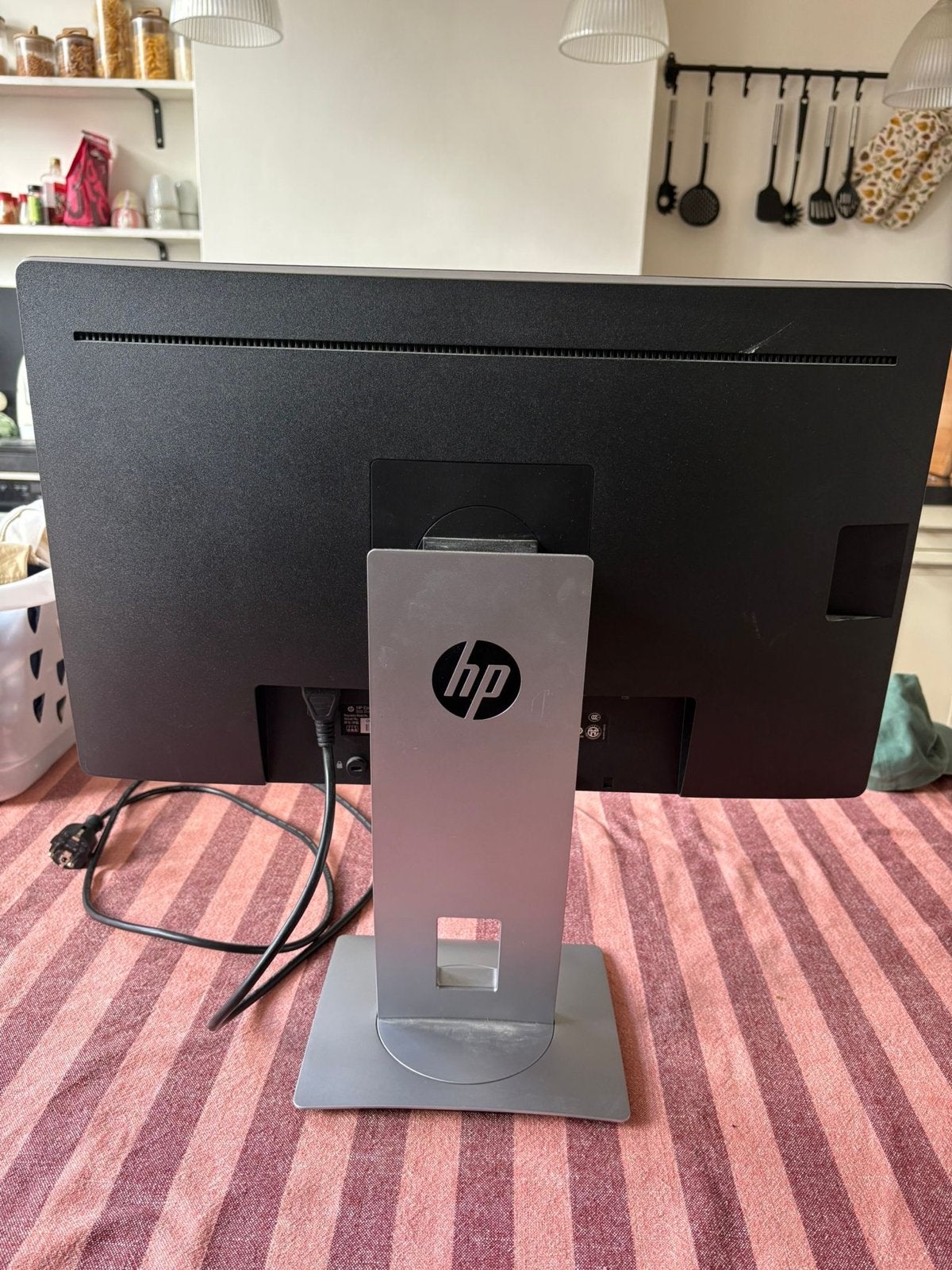 HP EliteDisplay E232 Monitor - Full HD, Verstelbaar, Computers en Software, Monitoren, Ophalen, Gebruikt, In hoogte verstelbaar