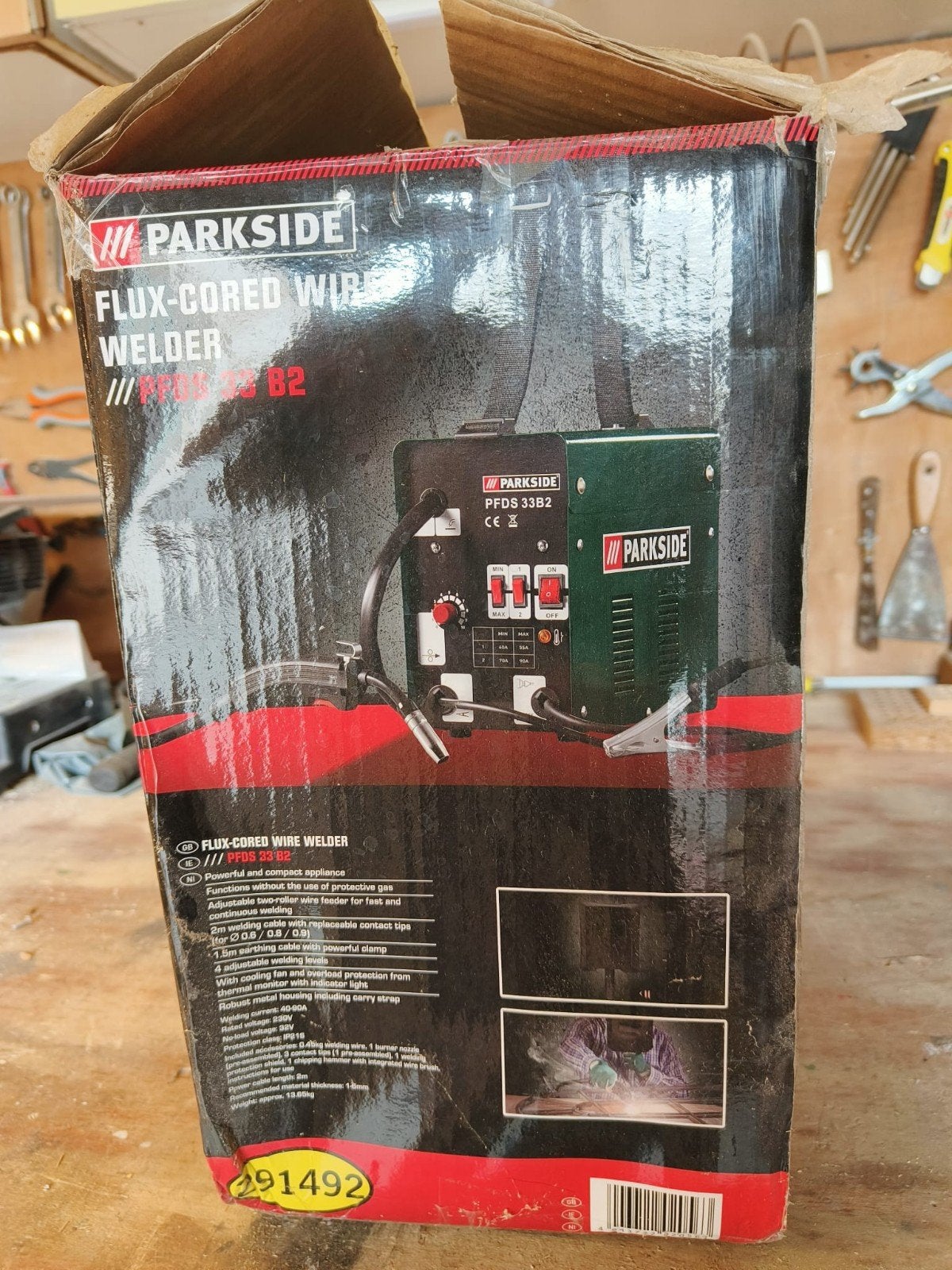 Parkside lasapparaat, Ophalen of Verzenden, Nieuw, Minder dan 150 ampère, Elektroden