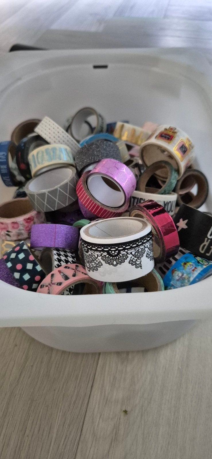 Grote collectie Washi Tape - Diverse patronen en kleuren, Hobby en Vrije tijd, Meerkleurig, Ophalen of Verzenden, Papier of Karton