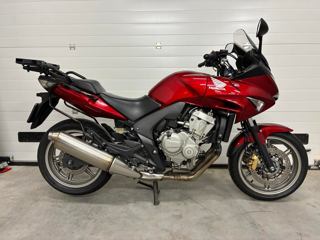 Honda CBF 600 S - Rode Toermotor met Koffers, Motoren, Gebruikt, Particulier, Toermotor, 599 cc