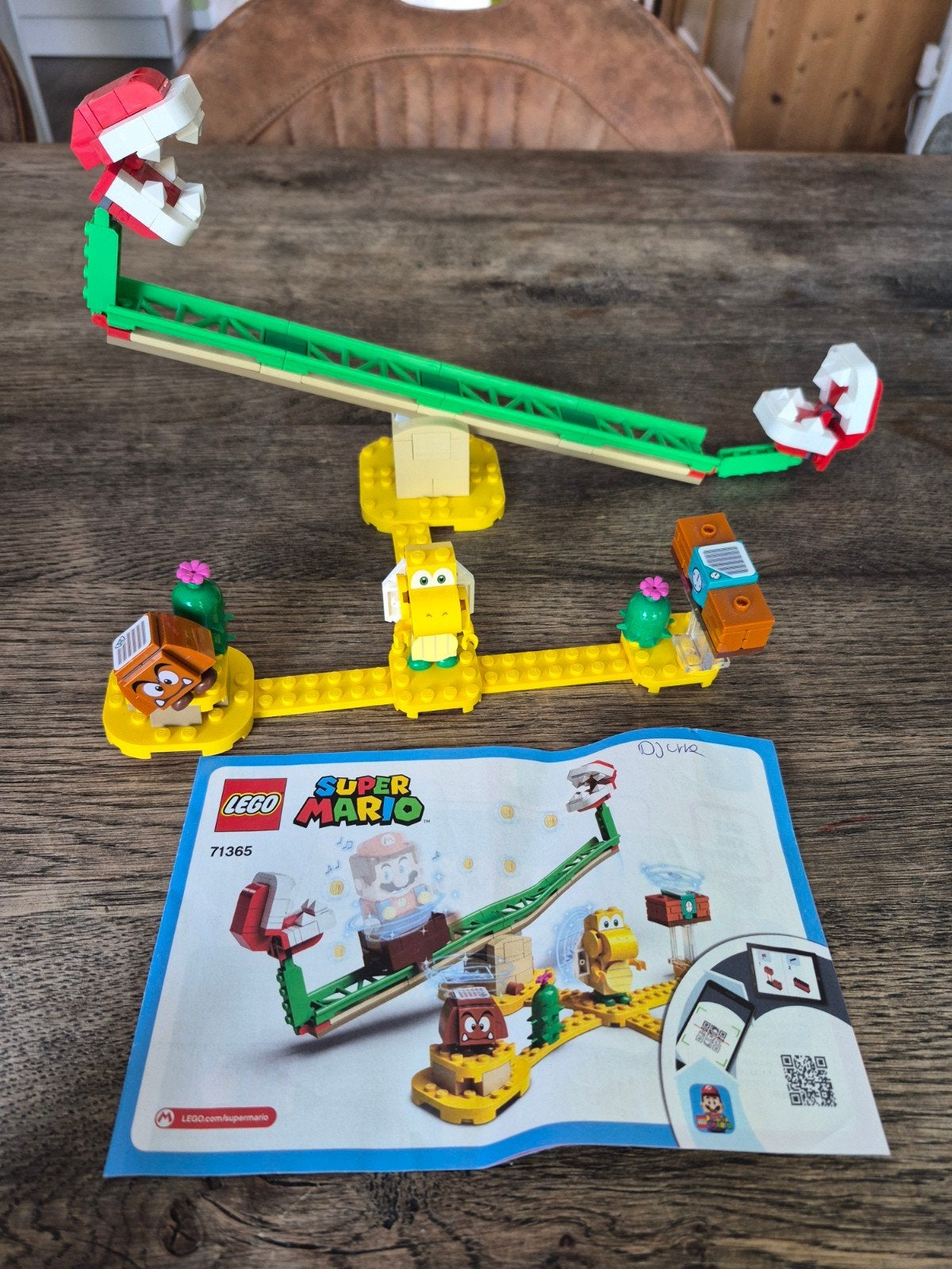 Lego Super Mario 71365 Piranha Plant Power Slide - Compleet, Gebruikt, Overige thema's, Lego, Ophalen of Verzenden