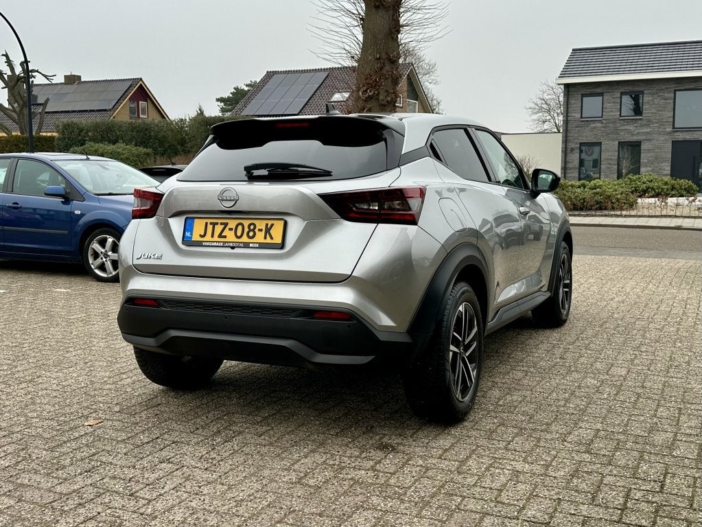 Nissan Juke 1.0 DIG-T N-Connecta Keyless Navi Camera Carplay, Keurmerk '100% Onderhouden', Euro 6, Bedrijf, Handgeschakeld