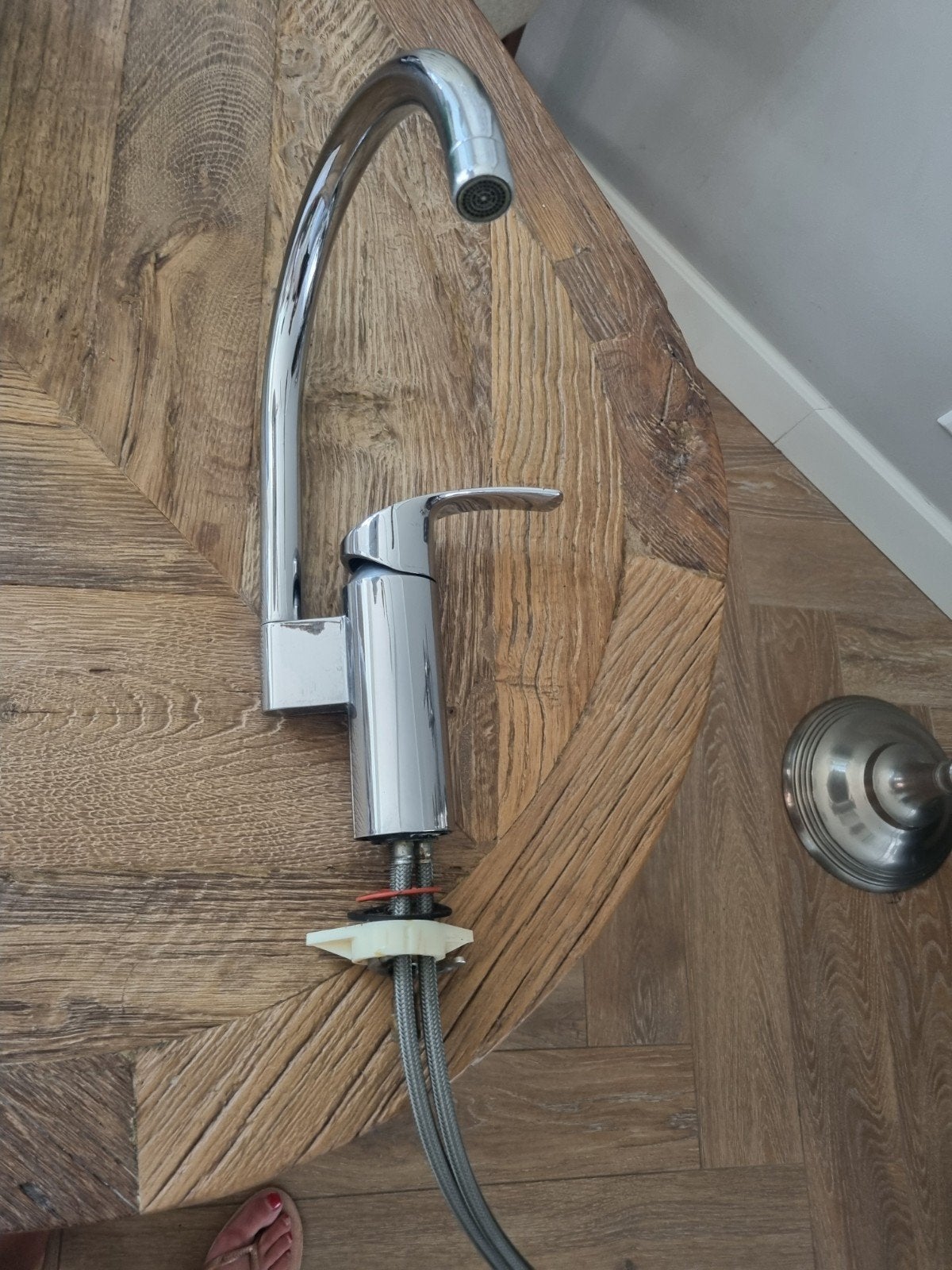 Grohe thermostaatkraan met hoge uitloop, Huis en Inrichting, Ophalen of Verzenden
