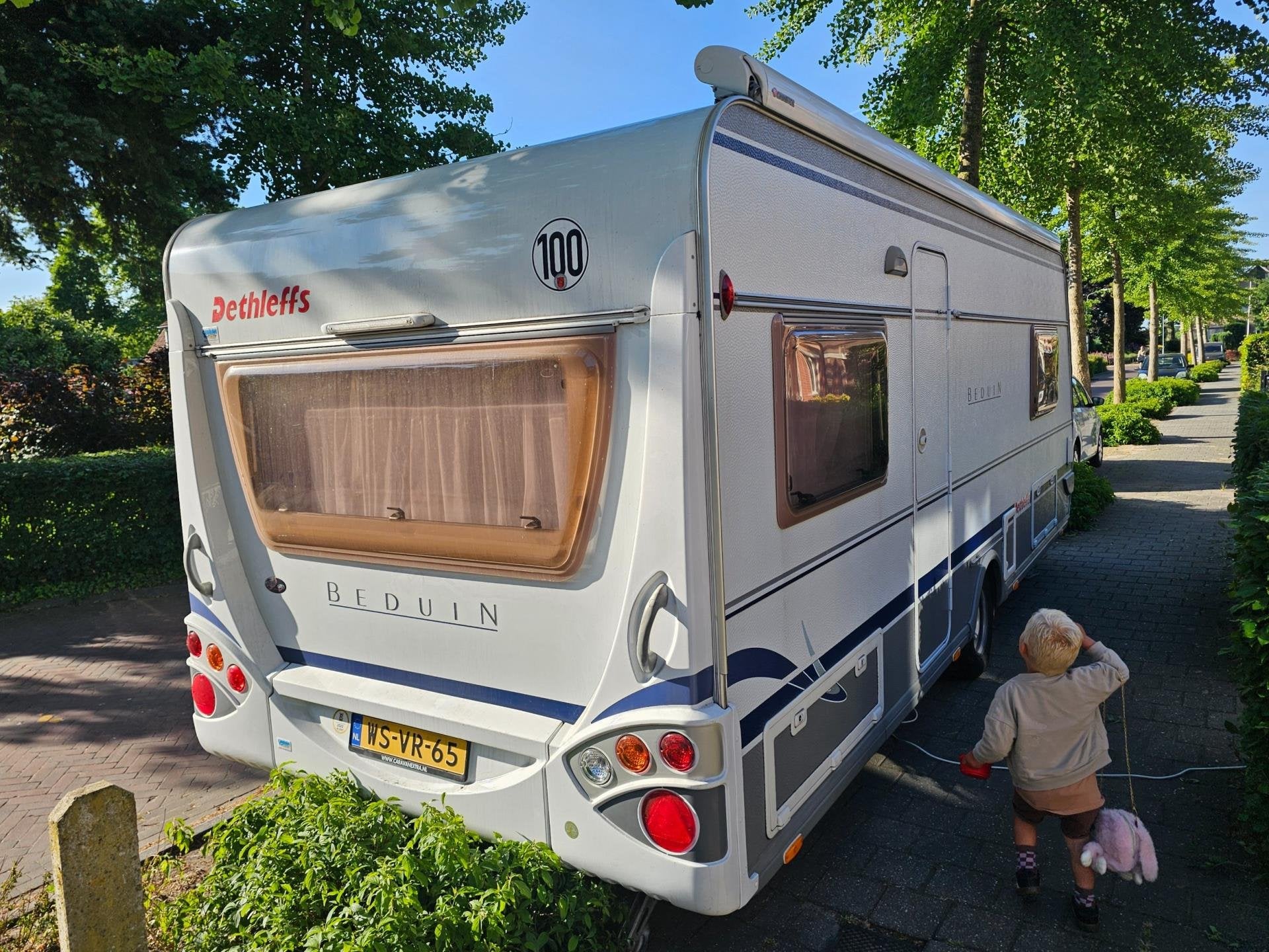 Dethleffs EN3 540 beduin AIRCO/mover/LEVEL/zonnescherm, Caravans en Kamperen, Bedrijf, 1000 - 1250 kg, Dethleffs