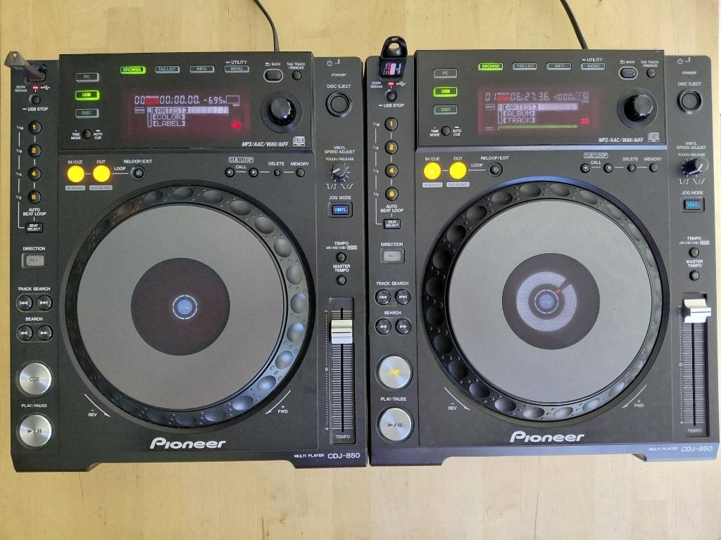 Pioneer CDJ 850 x2, Muziek en Instrumenten, Dj-sets en Draaitafels, Ophalen, Gebruikt, Dj-set, Pioneer