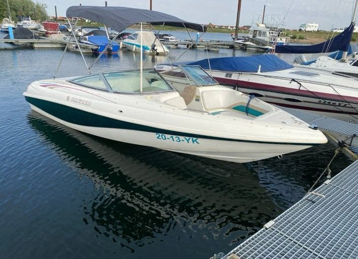 Te koop Rinker Captiva 212 5.7 V8 inclusief Trailer, Ophalen of Verzenden, Gebruikt, Motor en Techniek, Motorboot