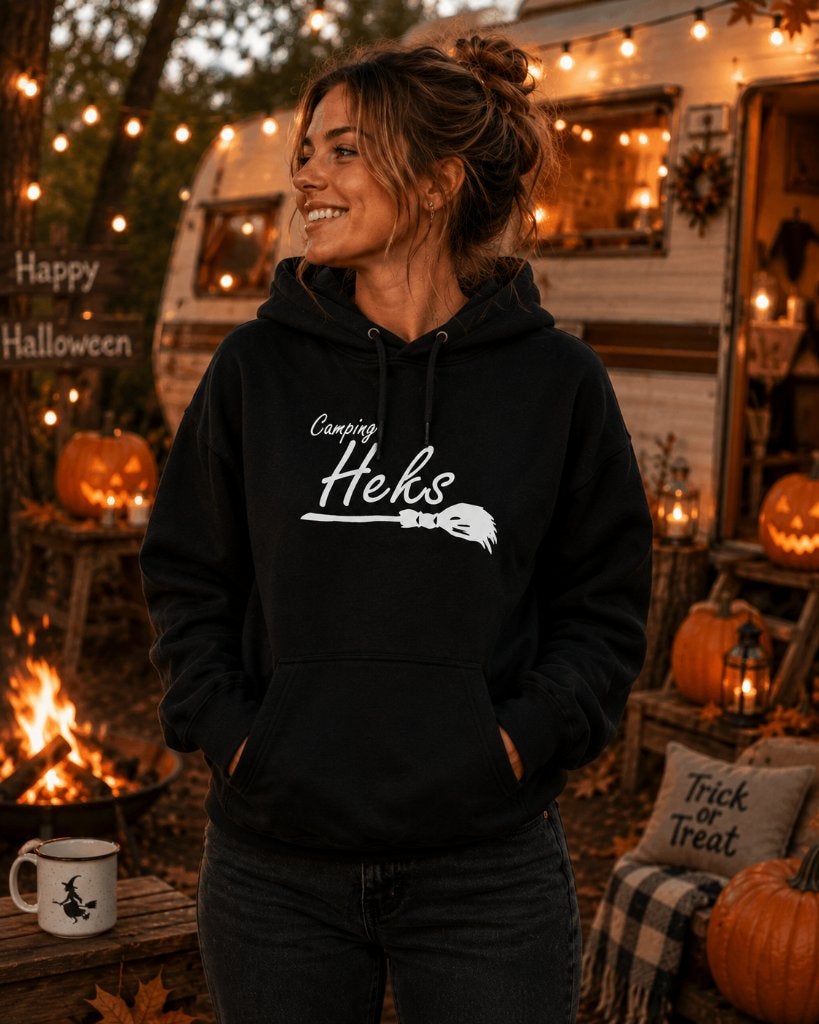 Camping heks t-shirt, trui of hoodie, Kleding | Dames, Ophalen of Verzenden, Nieuw, Maat 42/44 (L), Lange mouw