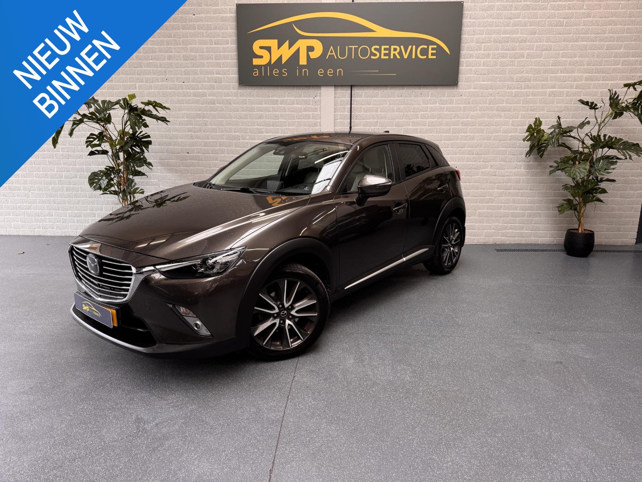 Mazda CX-3 2.0 SkyActiv-G 150 GT-M 4WD | Speciaal interieur, Auto's, Automaat, 1998 cc, Gebruikt, Euro 6