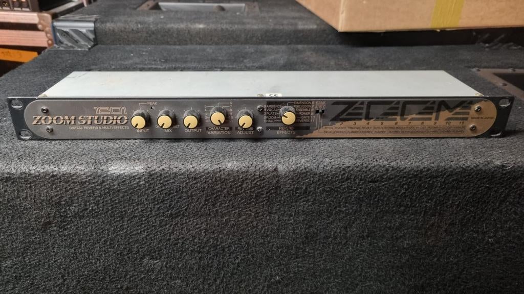 ✅Zoom Studio 1201 digitale reverb & multi-effect processor, Muziek en Instrumenten, Effecten, Ophalen, Gebruikt, Va, Va