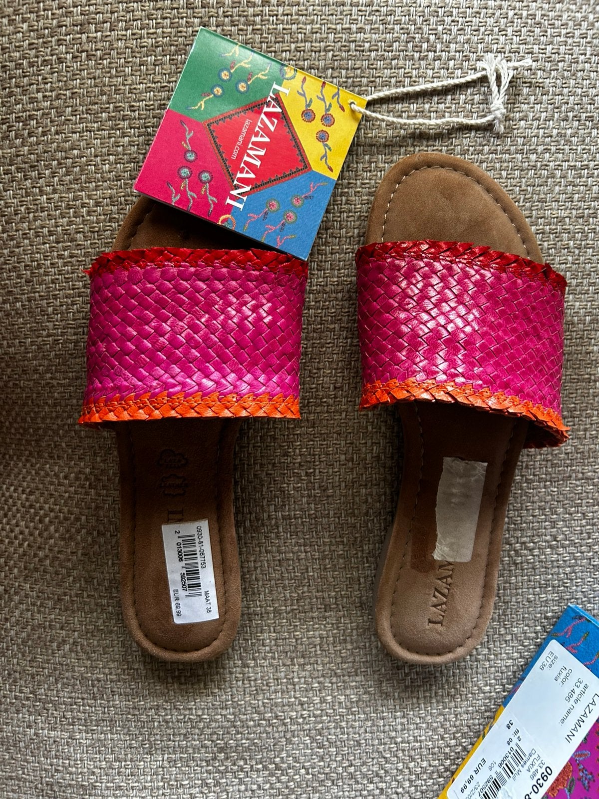 Lazamani muil (Nieuw), Kleding | Dames, Schoenen, Ophalen of Verzenden, Nieuw, Sandalen of Muiltjes