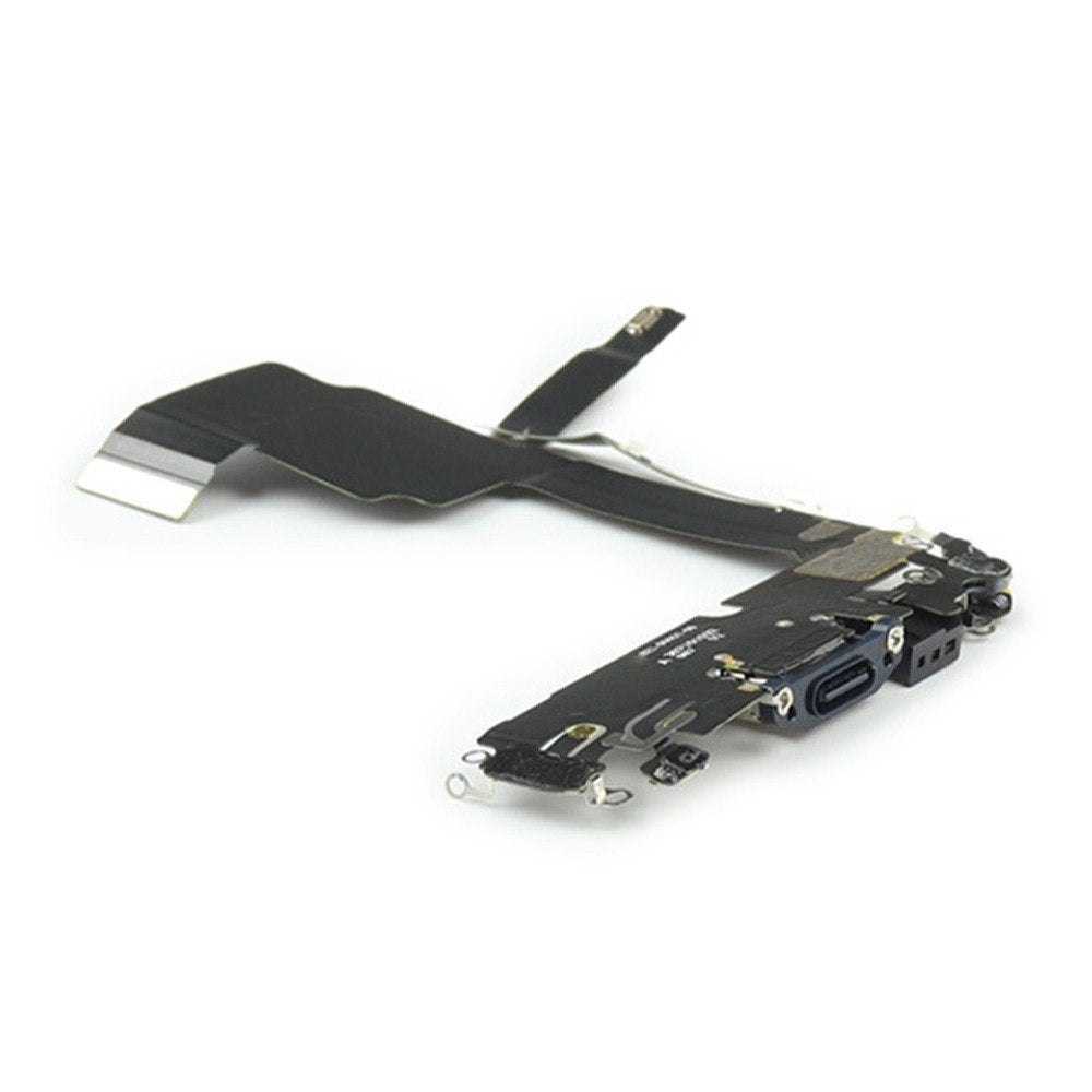 Oplaadpoort voor iPhone 15 Pro Zwart Titanium Pulled, Ophalen of Verzenden, Gebruikt, Overige typen