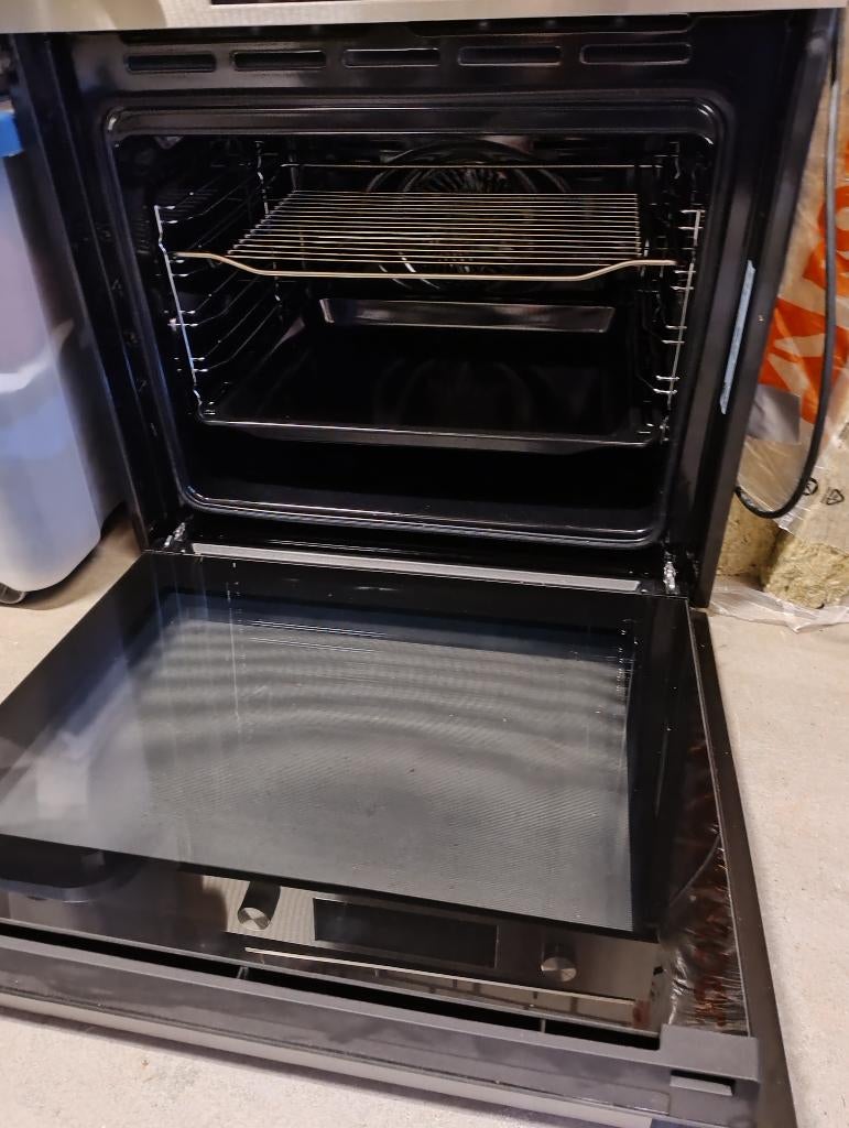ETNA OM470RVS - inbouwoven van 72 liter, Oven, Hete lucht, Zo goed als nieuw, Inbouw
