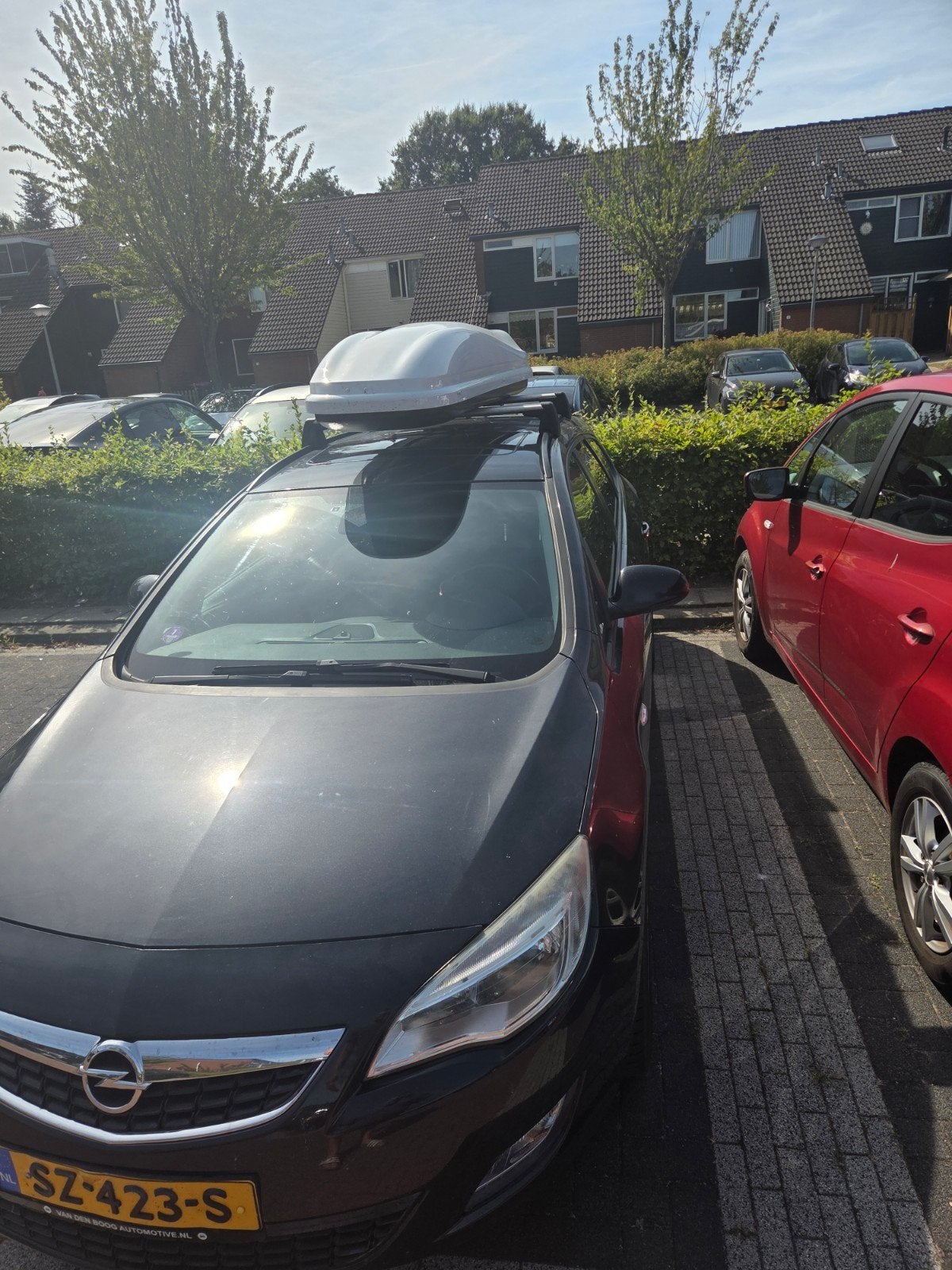 Dakkoffer met dakdragers voor Opel Astra J, Ophalen of Verzenden