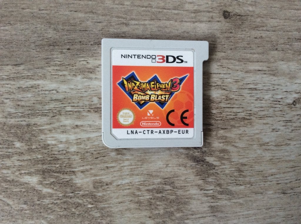 Inazuma Eleven Bombblast voor de Nintendo 3DS Bomb Blast, 1 speler, Ophalen of Verzenden, Zo goed als nieuw, Vanaf 3 jaar