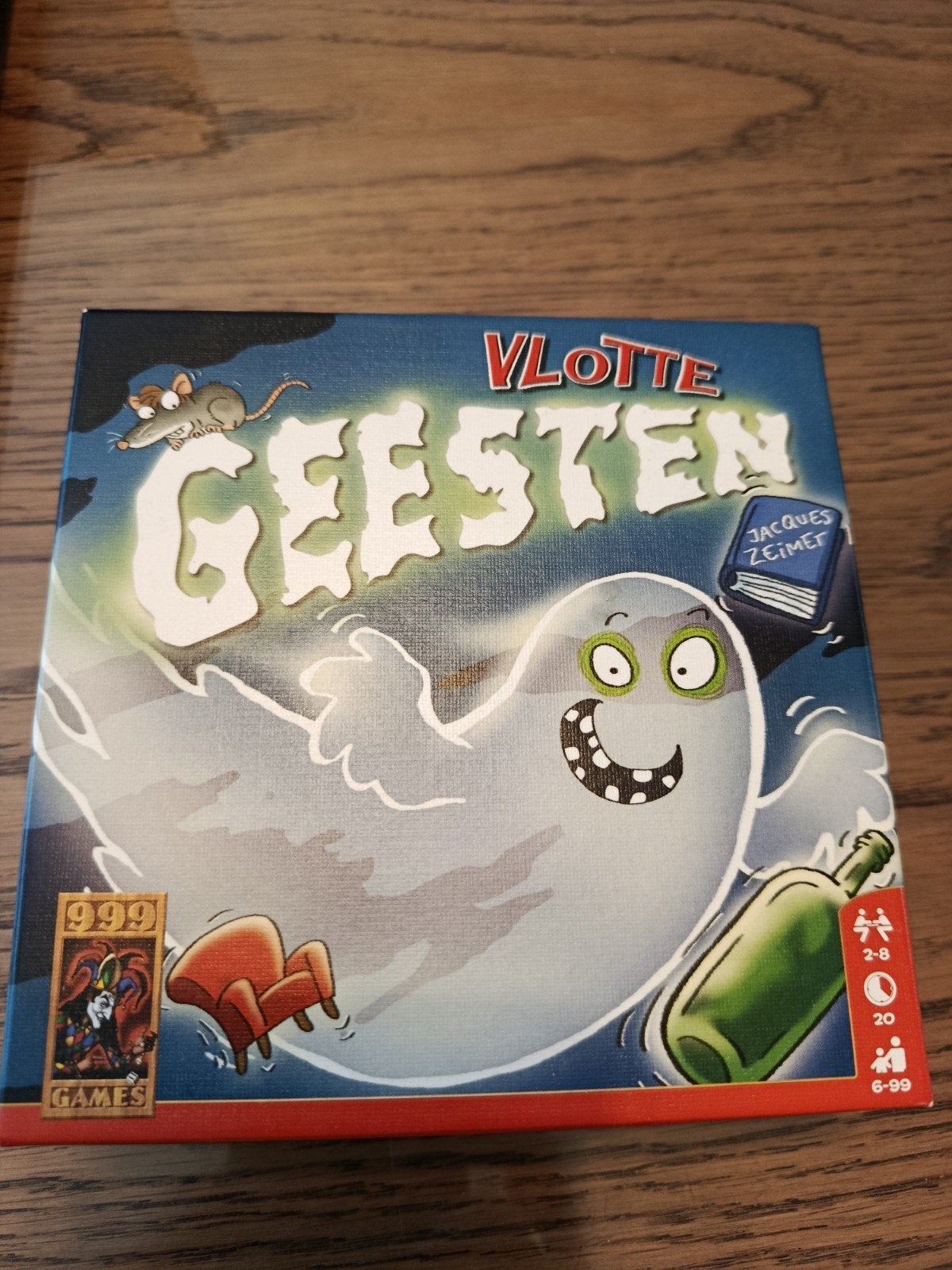 Vlotte Geesten - Leuk en snel reactiespel, Hobby en Vrije tijd, Gezelschapsspellen | Bordspellen, Vijf spelers of meer, Ophalen of Verzenden