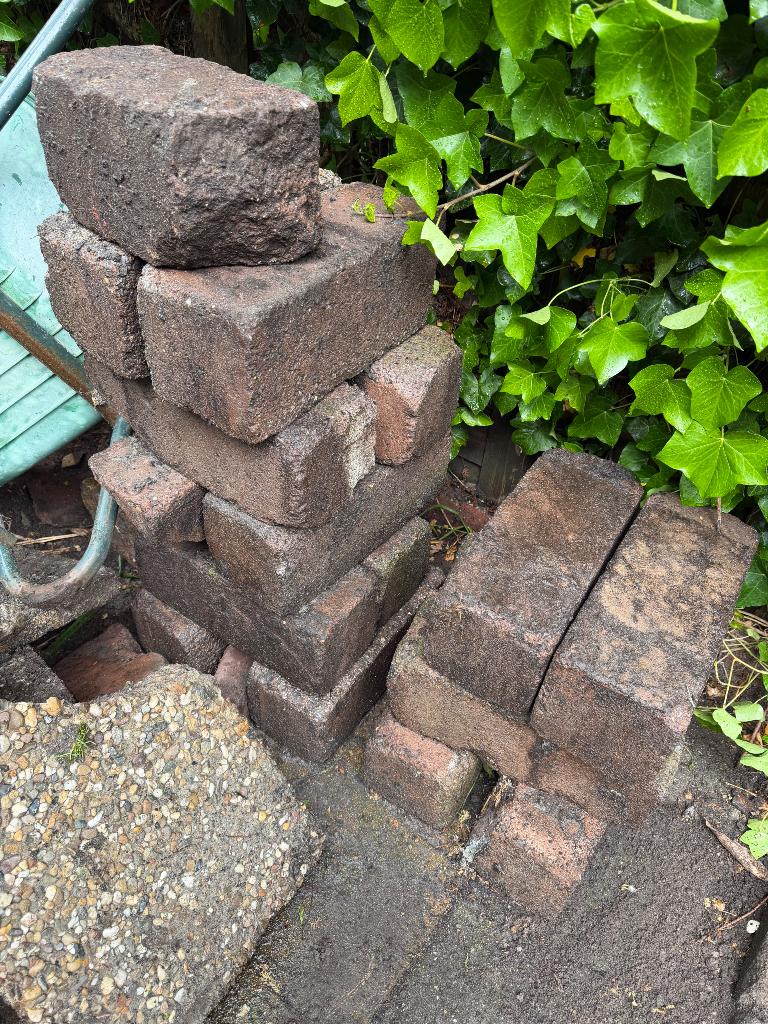 Stenen bielzen, Tuin en Terras, Bielzen en Borders, Ophalen, Gebruikt, Biels, Beton