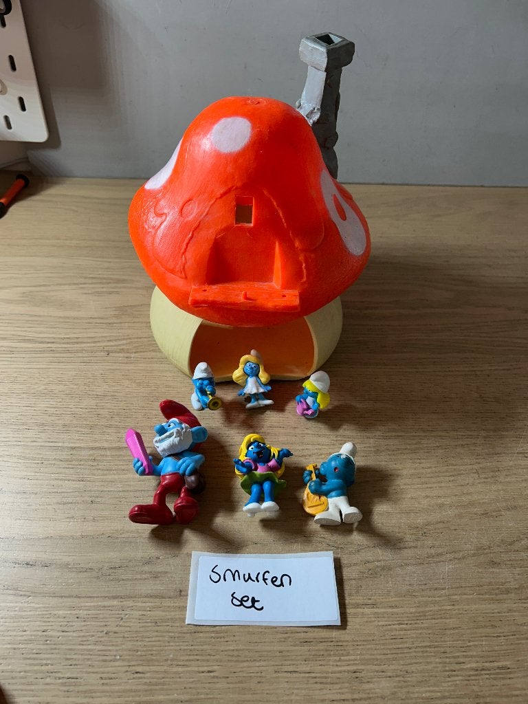 Peyo Smurfen Set, Ophalen of Verzenden, Gebruikt, Verschillende Smurfen