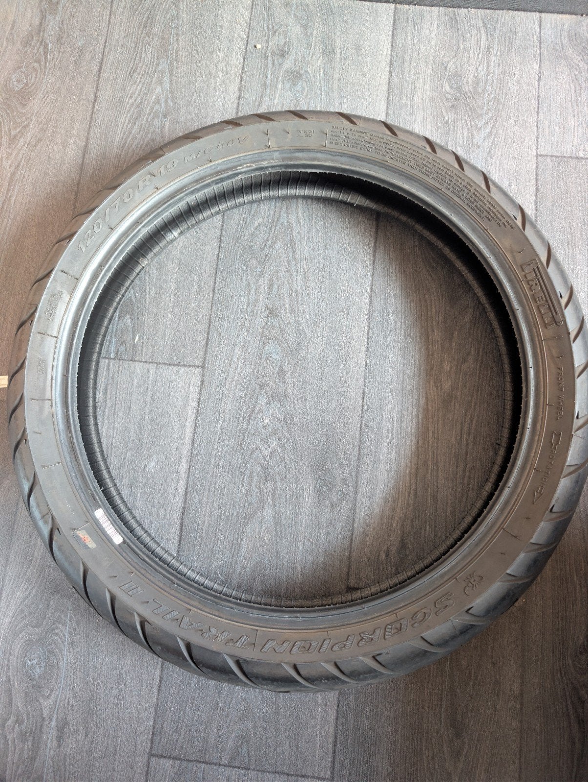 Pirelli Scorpion Trail 2 120/70-R19, Motoren, Ophalen
