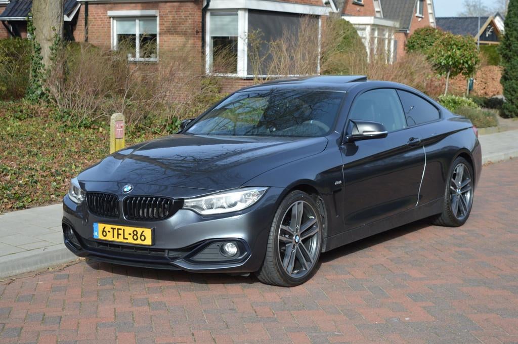 BMW 4-serie Coupé 420i High Exe Org NL/NAP/perfect onderhou, Automaat, Achterwielaandrijving, Gebruikt, 4 stoelen