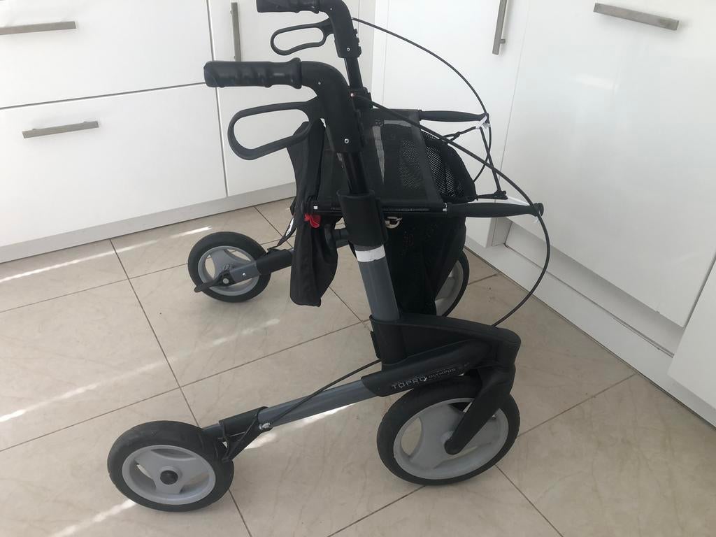 Rollater topro olympos  €99, Diversen, Rollators, Ophalen, Opvouwbaar, Gebruikt