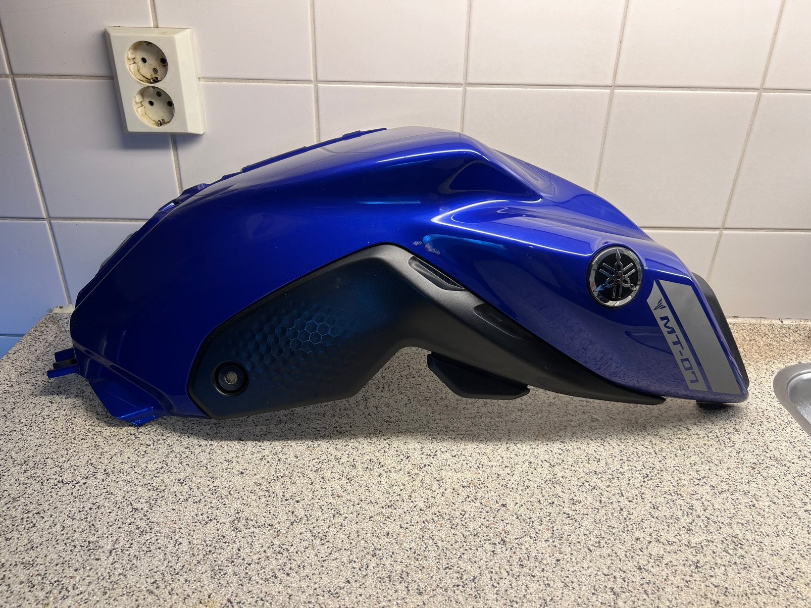 Yamaha mt 07 zij/tank kap rechts, Ophalen of Verzenden, Gebruikt