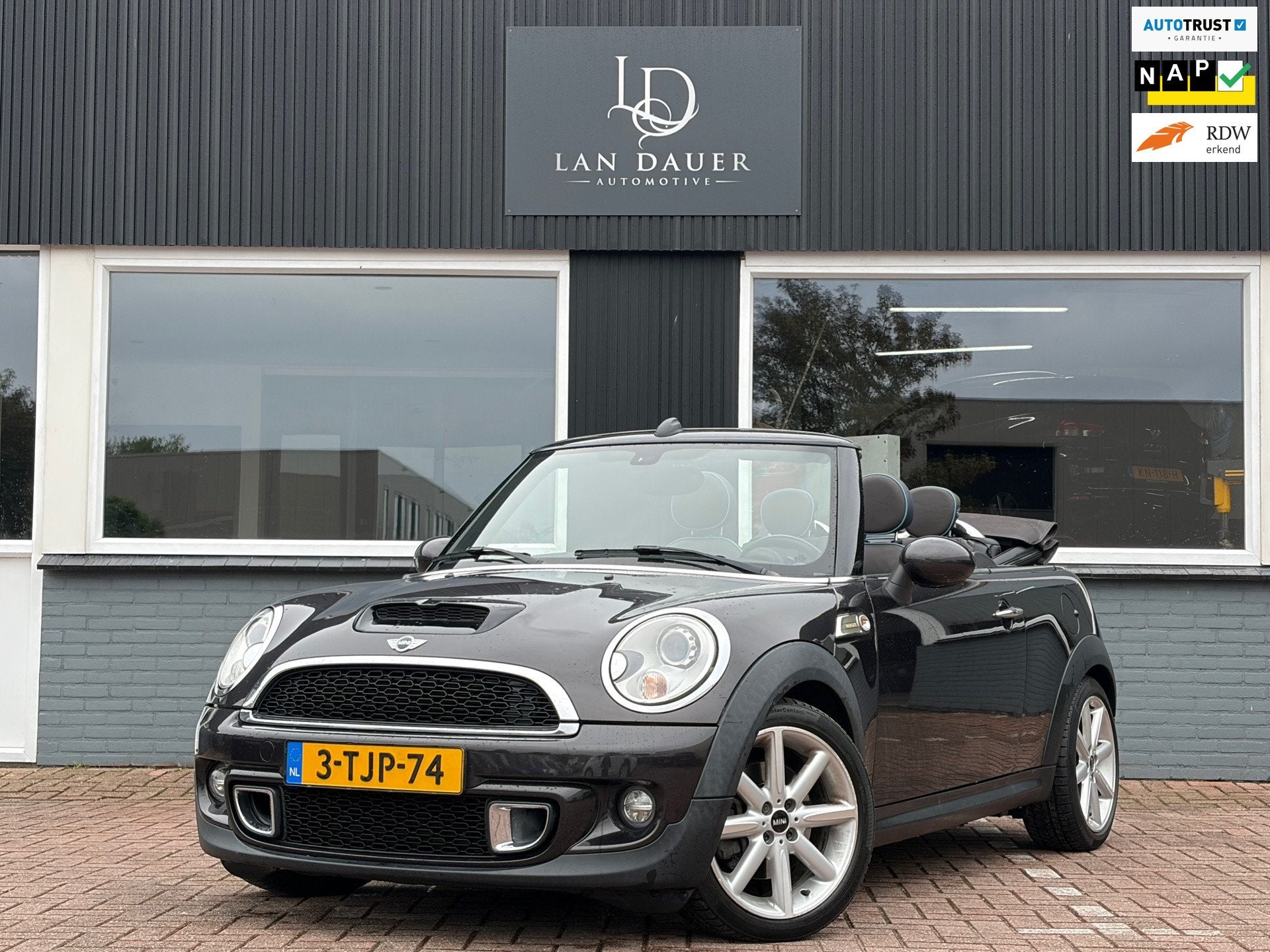 Mini Cabrio 1.6 Cooper S Stoelverwarming / Leder / Nette!, Auto's, Euro 5, 15 km/l, Gebruikt, 4 cilinders