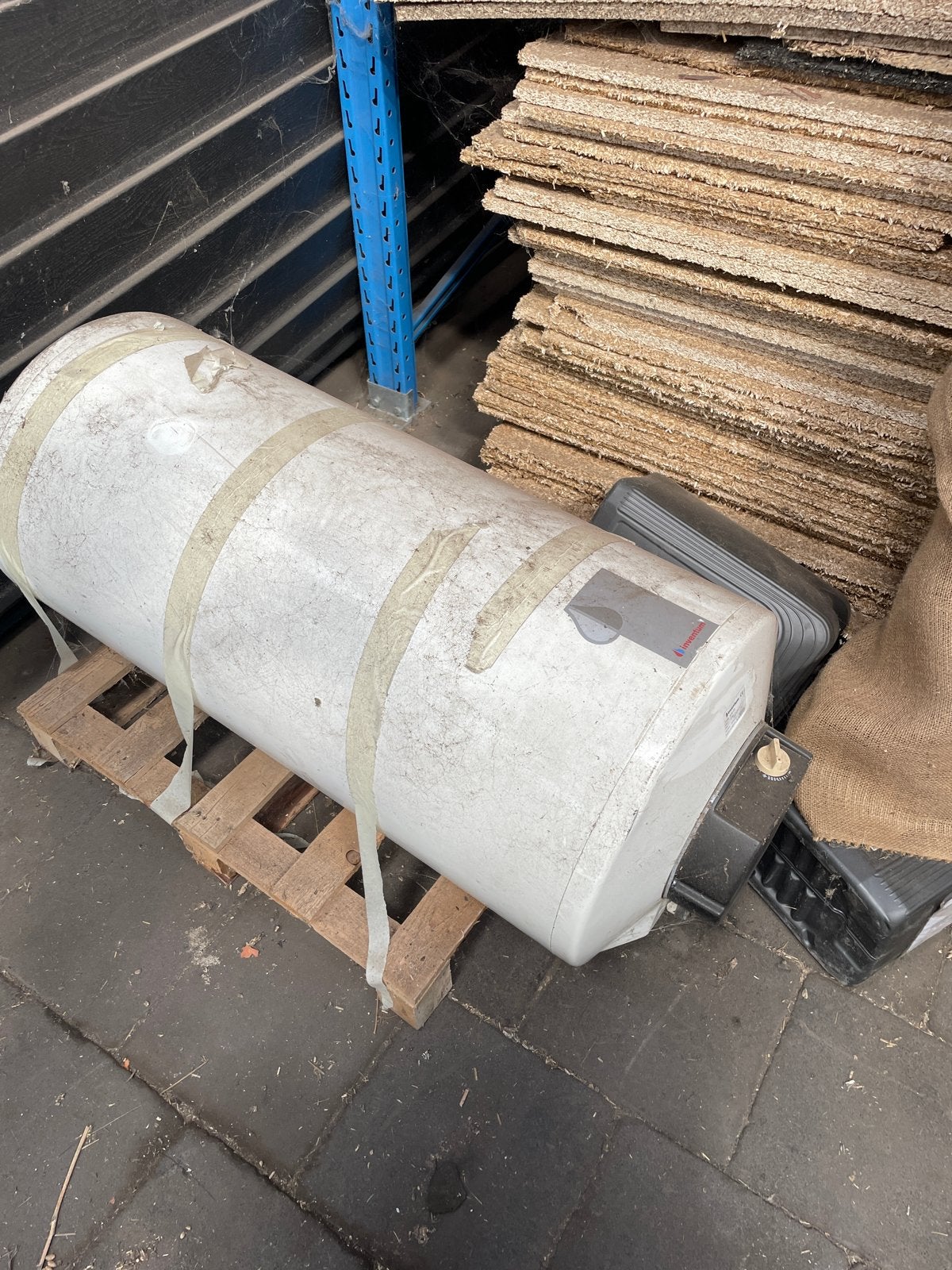 Inventum Boiler EDR 120 - 120 Liter, 1500W, Ophalen, Gebruikt, 100 liter of meer, Boiler