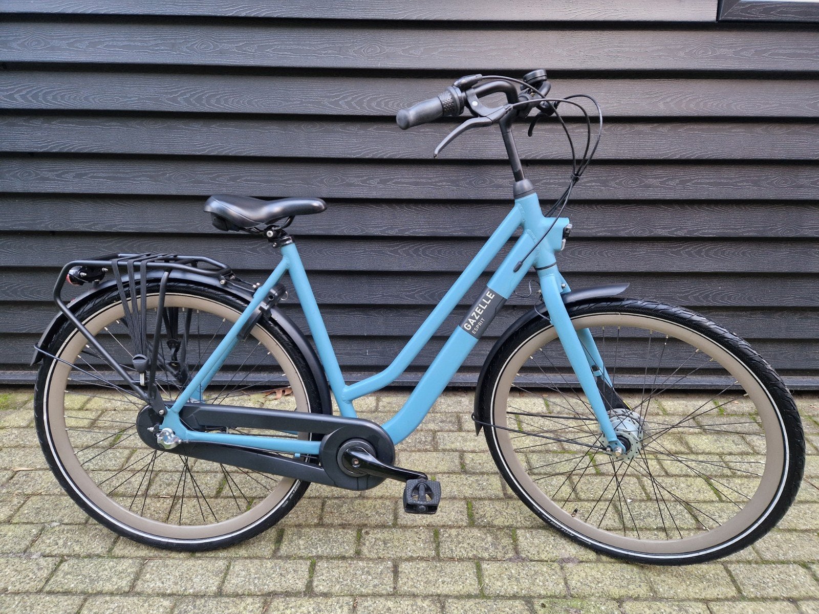 Gazelle esprit 54cm damesfiets meisjesfiets ZGAN!!!, Zo goed als nieuw, Handrem, Gazelle, Trommelrem