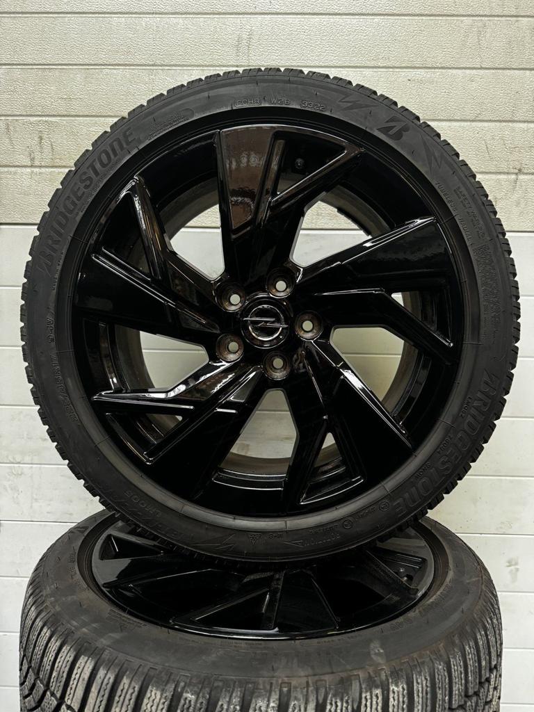 DEMO 17” OPEL ASTRA VELGEN WINTERBANDEN ORIG, Gebruikt, -, -, Banden en Velgen