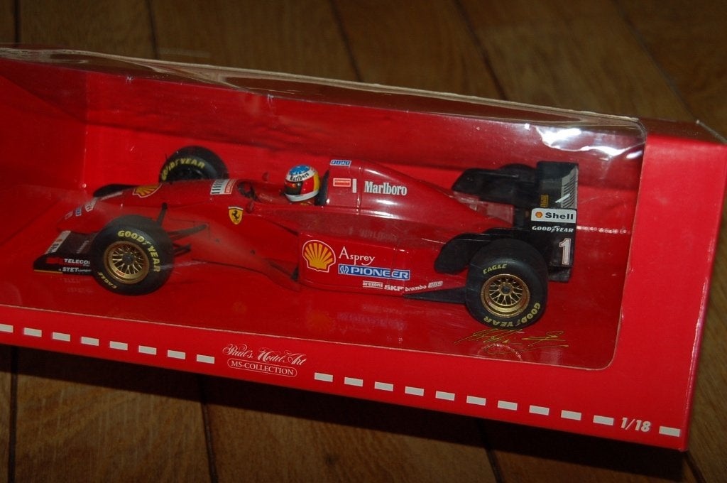 FERRARI F1 1996 MARLBORO Schumacher Minichamps WRH, Verzenden, Zo goed als nieuw, Auto, MiniChamps