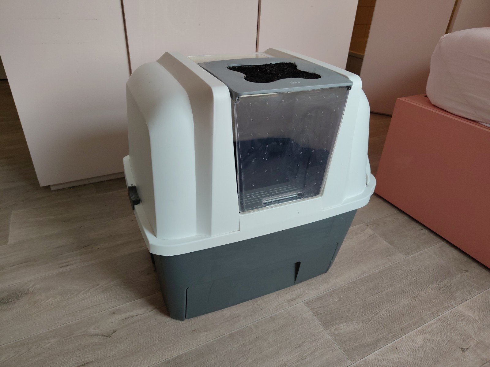 Analoge zelfreinigende kattenbak!, Dieren en Toebehoren, Ophalen, Gebruikt, Gesloten