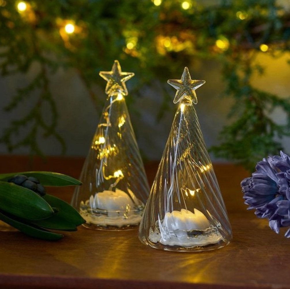 Sirius Wave kerstboom 2 stuks glas LED lamp NIEUW clear, Diversen, Ophalen of Verzenden, Nieuw