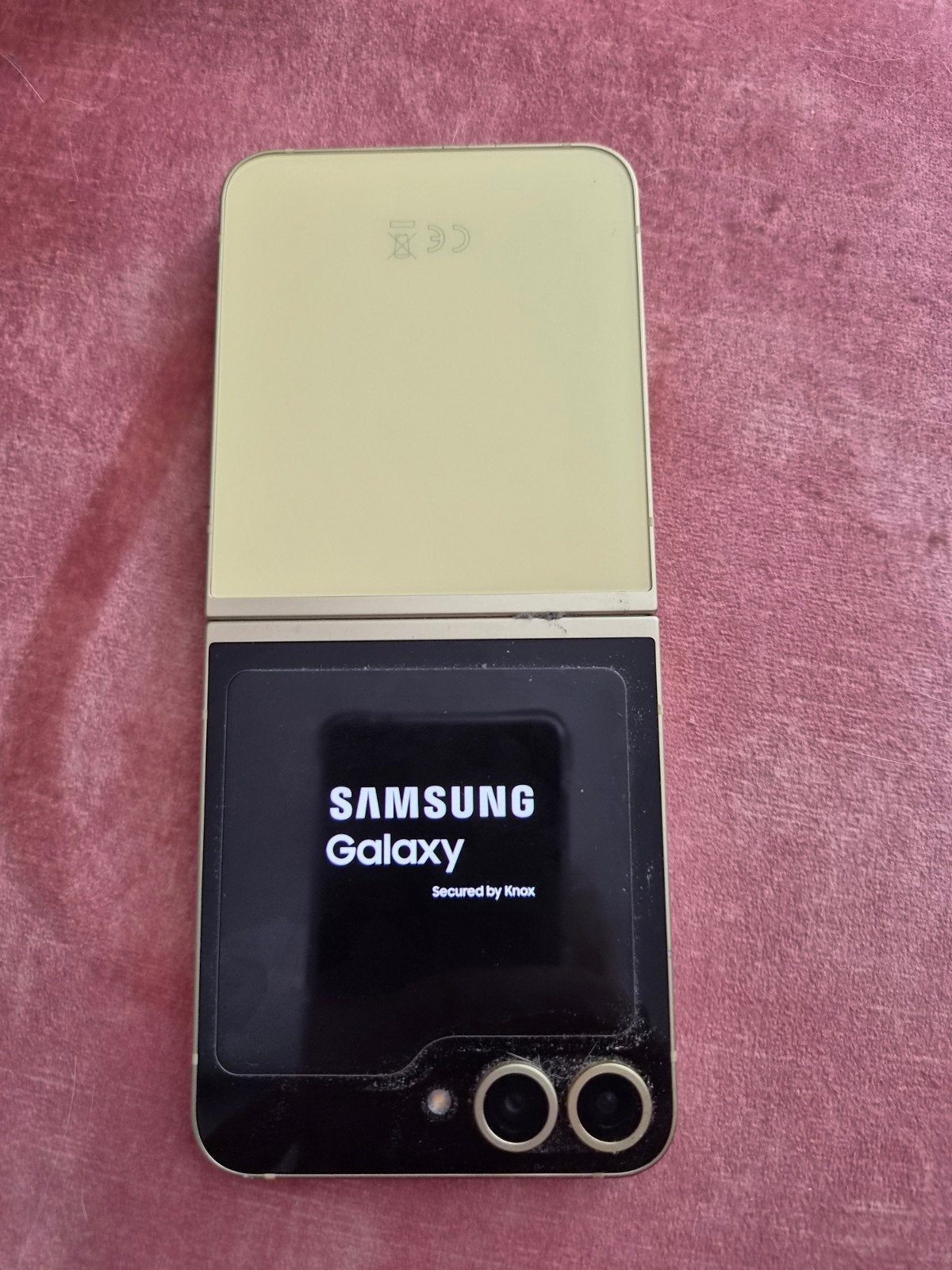 Samsung Galaxy Z Flip6 Geel 512GB - Zo goed als nieuw, Telecommunicatie, Mobiele telefoons | Samsung, Ophalen, Overige kleuren