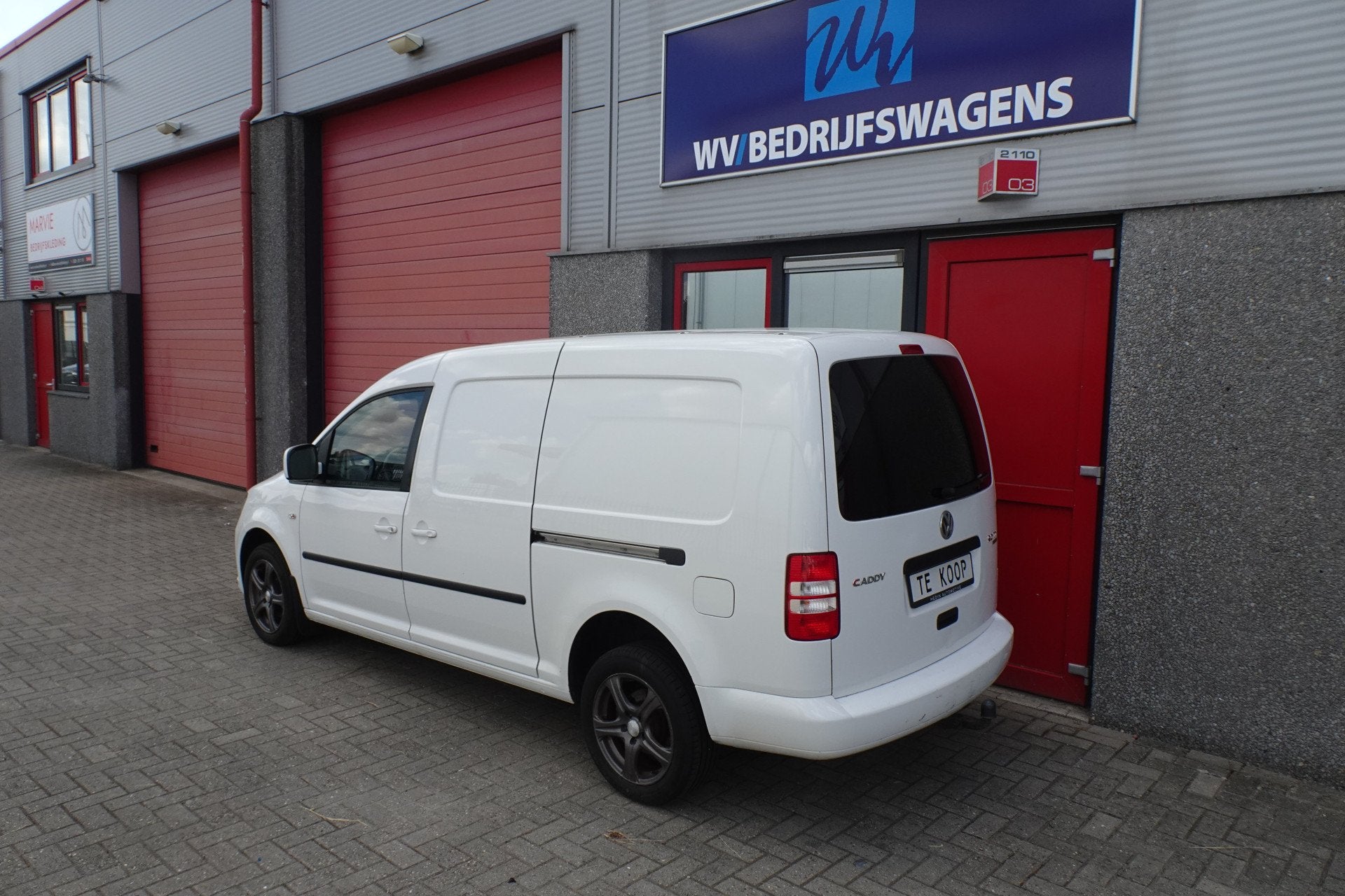 Volkswagen Caddy 2.0 TDI L2H1 4Motion Maxi Highline airco, Auto's, Euro 5, Gebruikt, Zwart, 4 cilinders