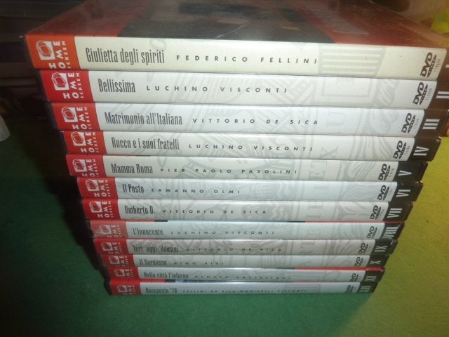 ITALIAANSE MEESTERWERKEN  Nrc Handelsblad 12 dvd's, Alle leeftijden, Verzenden, Zo goed als nieuw, Italië
