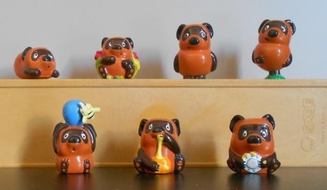 7 Bruine beertjes = Winnie de Poeh - Sovjet-tekenfilm 1 koop, Ophalen, Zo goed als nieuw