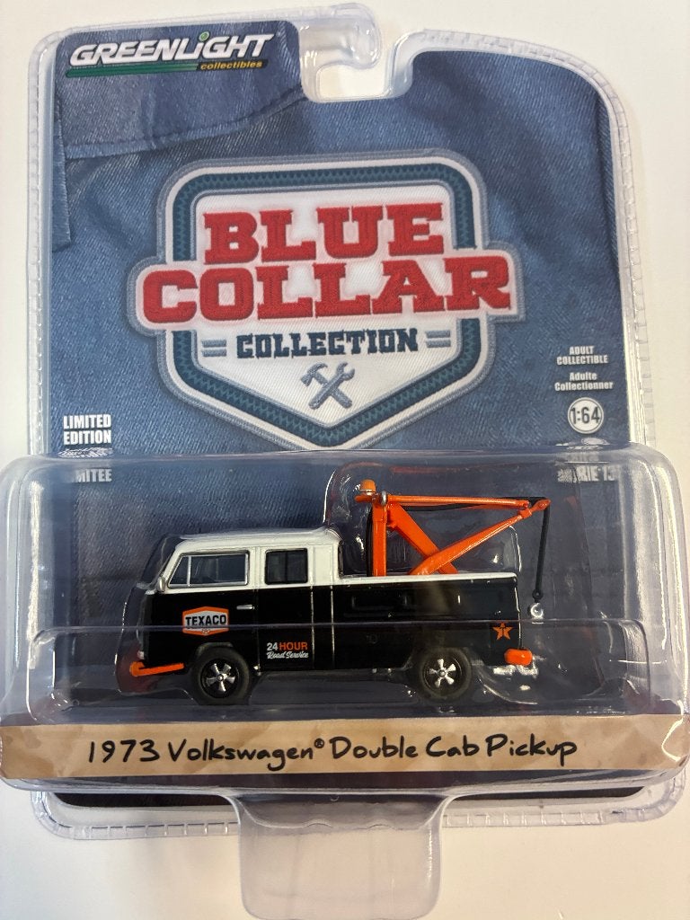 88621: Volkswagen Double Cab Pickup - 1973 - Greenlight 1:64, Auto, Nieuw, Ophalen of Verzenden, Bachsatztstr. 54 D 72131 Ofterdingen, Germany