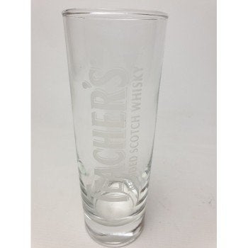 # Teacher's blended scotch whisky glas, Ophalen of Verzenden, Gebruikt, Borrel- of Shotglas