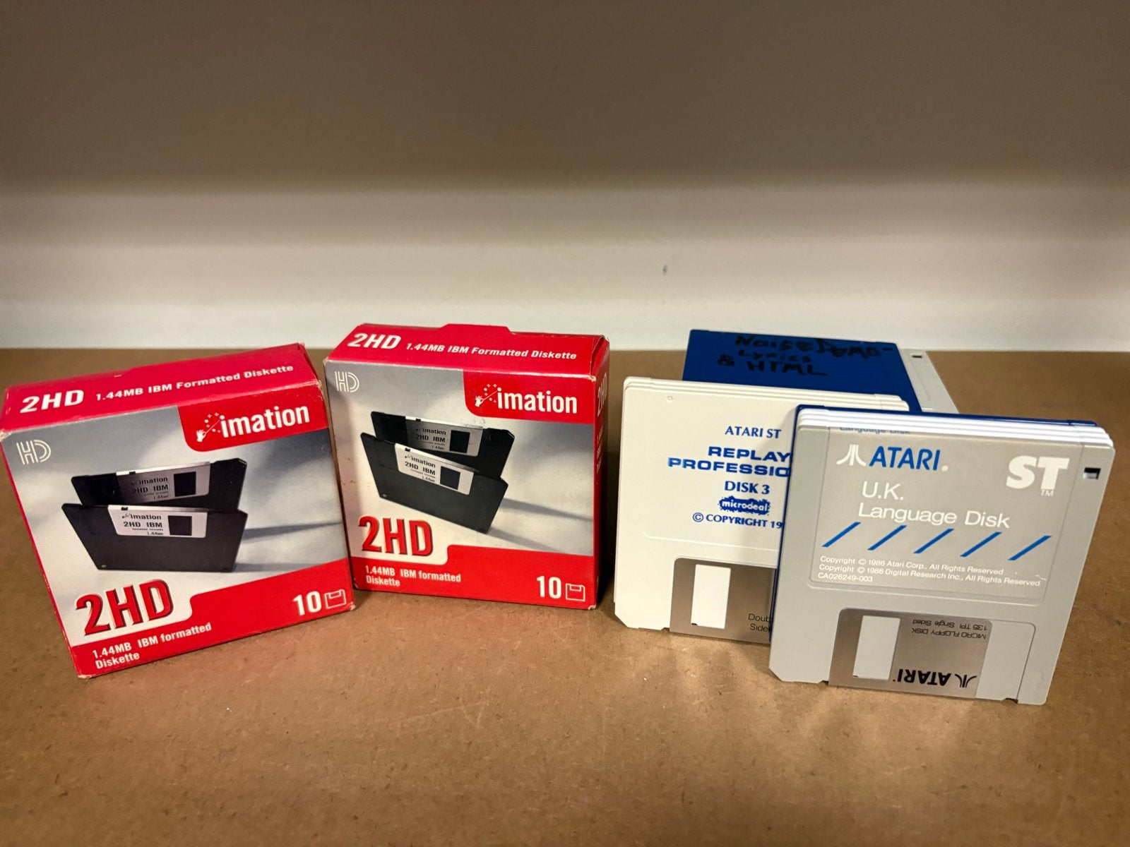 Imation 2HD geformatteerde diskettes (2 x onverpakt) en meer, Ophalen of Verzenden