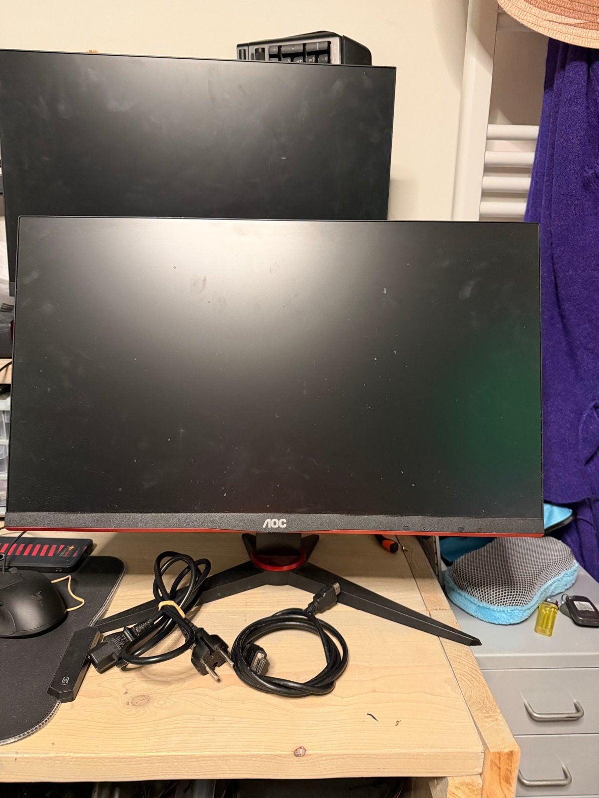 AOC 24G2SPAE/BK 24 inch 144 hrz Gaming Monitor, HDMI, IPS, Kantelbaar, 101 t/m 150 Hz