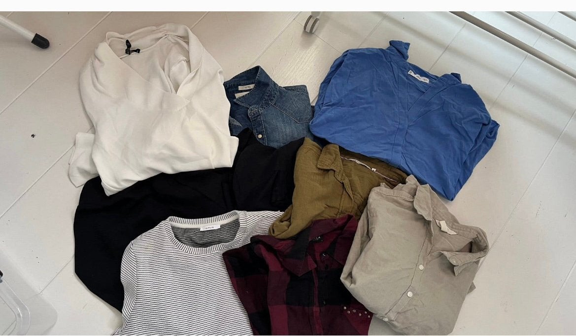Pakket met diverse kleding maat M en L, Ophalen of Verzenden, Gedragen, Maat 38/40 (M)