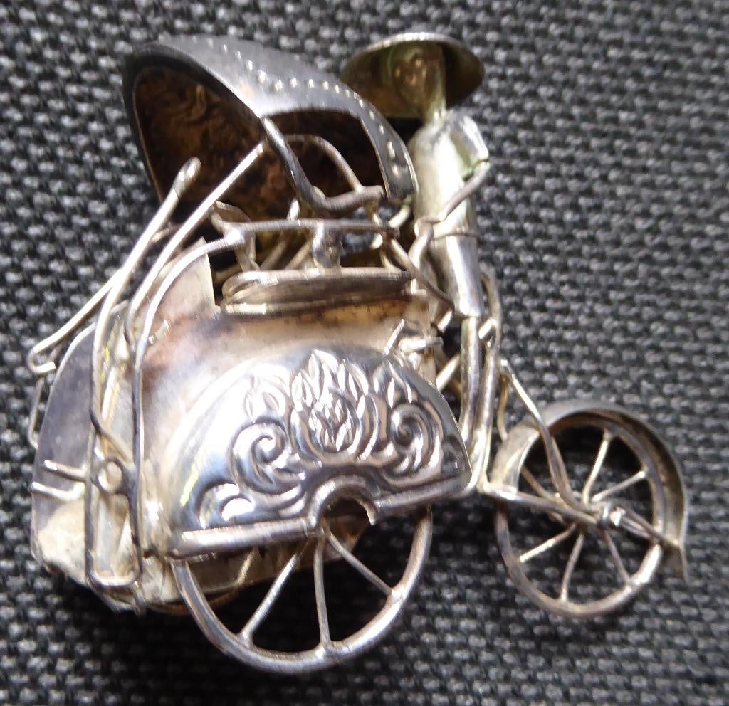 Miniatuur riksja, Ophalen of Verzenden