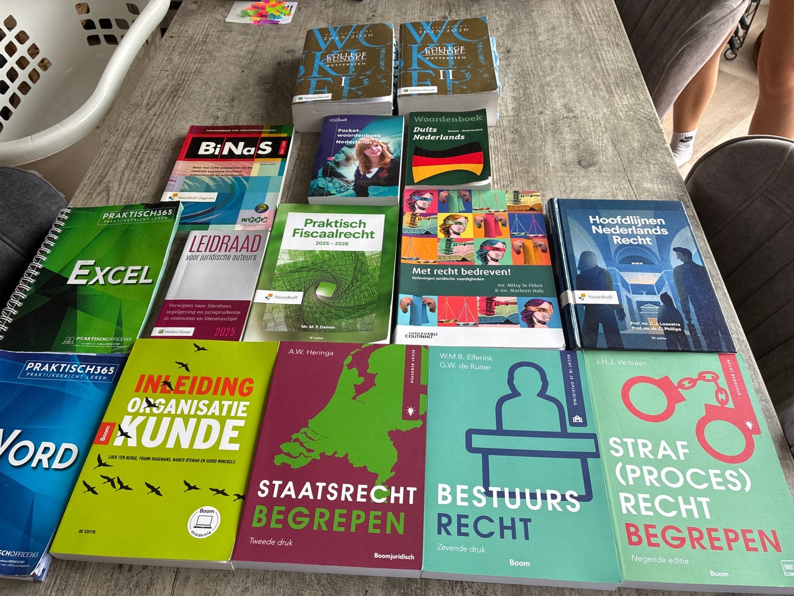 Diverse studieboeken: Recht, Economie, Talen & ICT, Boeken, Studieboeken en Cursussen, Ophalen of Verzenden, Alpha, Zo goed als nieuw