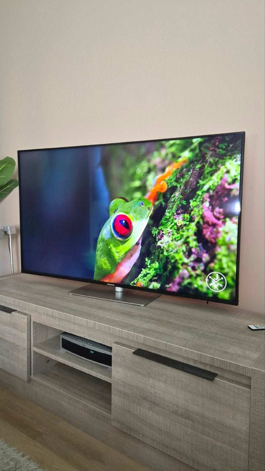 Medion X15522 QLED 4K Smart-TV, Audio, Tv en Foto, LED, 50 Hz, Zo goed als nieuw, 100 cm of meer