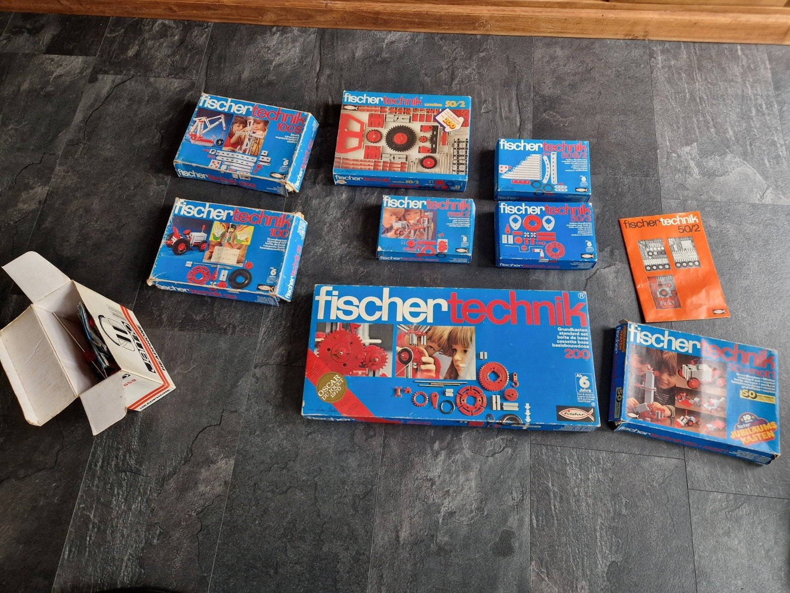 grote collectie fischer technik oud jaren 70, Ophalen of Verzenden, Zo goed als nieuw