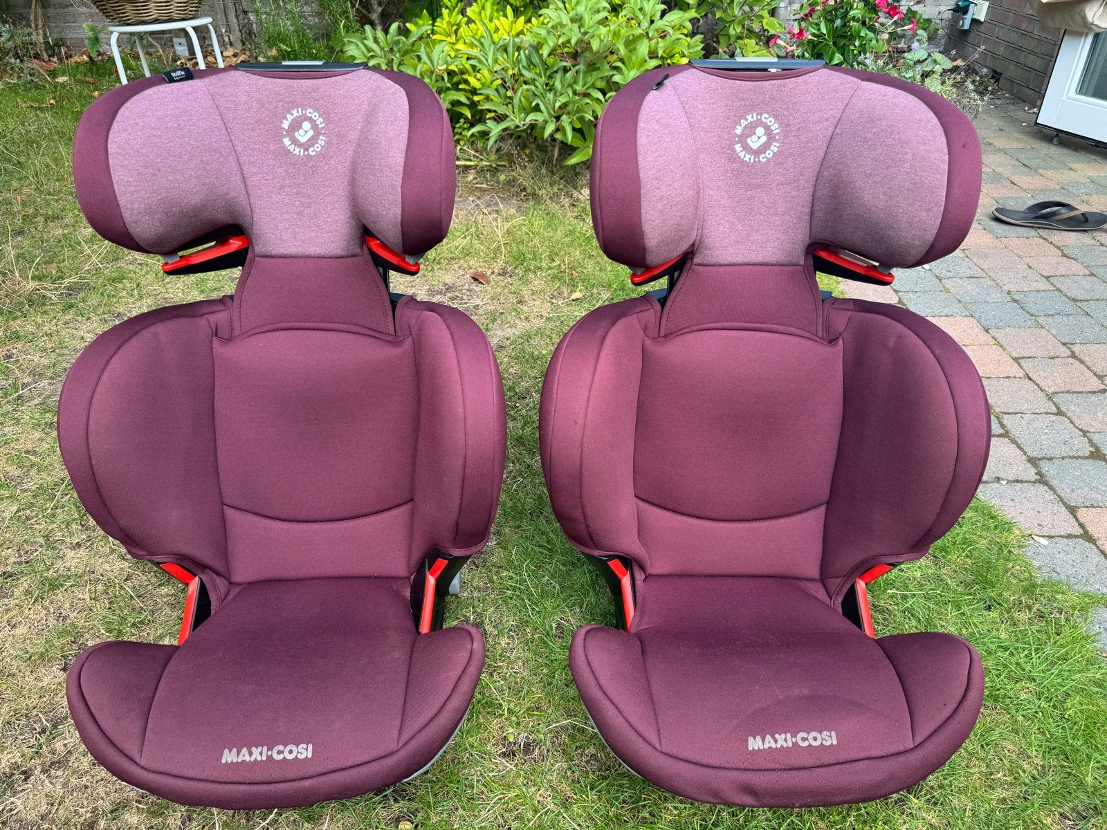 Maxi-Cosi Rodifix AirProtect Autostoeltjes authentic Red, Ophalen, Autogordel of Isofix, 15 t/m 36 kg, Verstelbare rugleuning