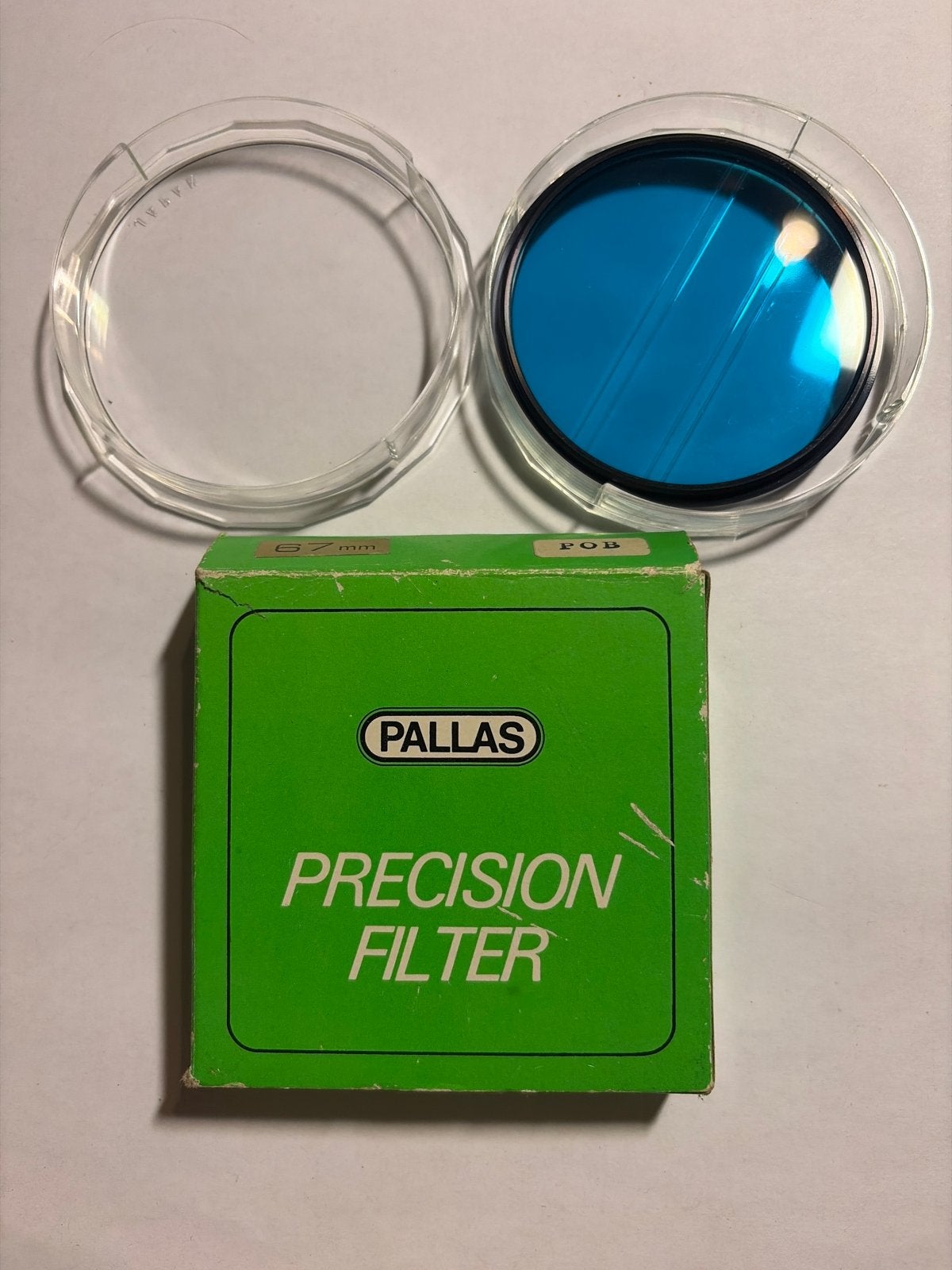 Pallas Precision Filter POB 67mm - Blauw Kleurfilter, Overige merken, 60 tot 70 mm, Ophalen of Verzenden, Zo goed als nieuw