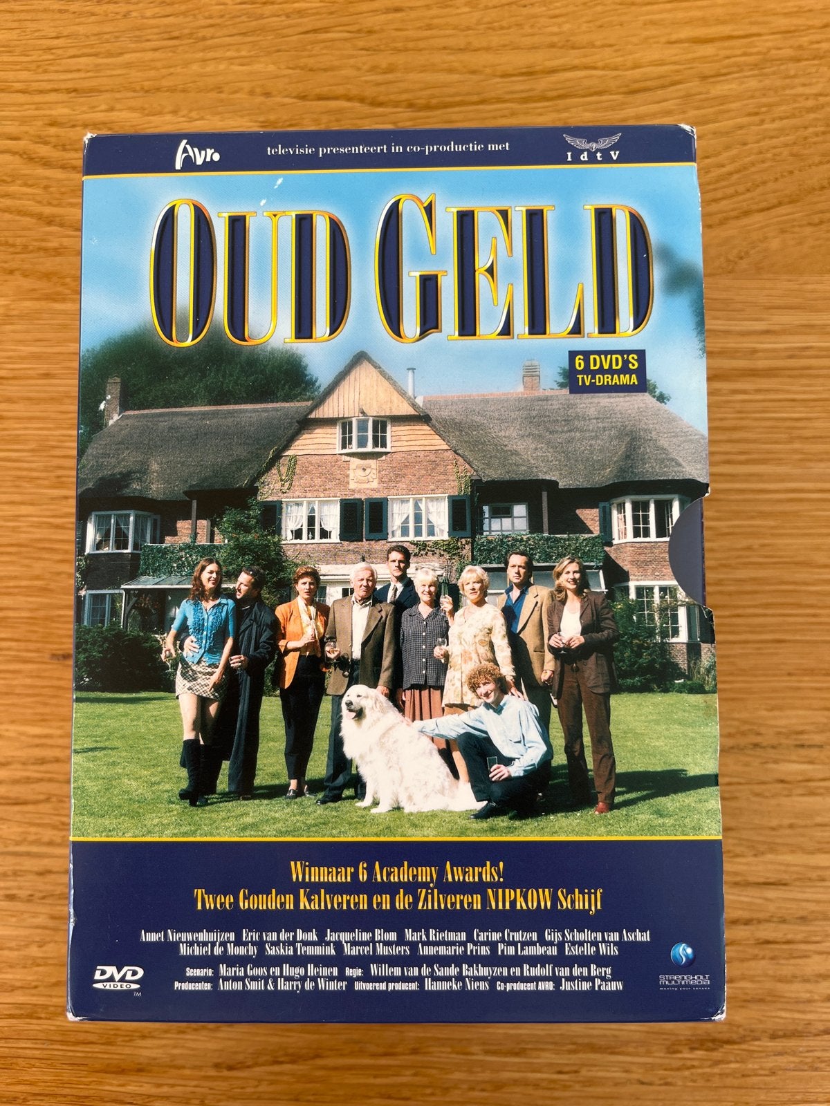Oud Geld (AVRO) - Complete dramaserie DVD box (6 DVD's), Alle leeftijden, Boxset, Drama, Ophalen of Verzenden